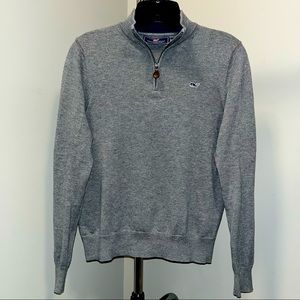 Vineyard Vines boys 1/4 zip sweater - like new